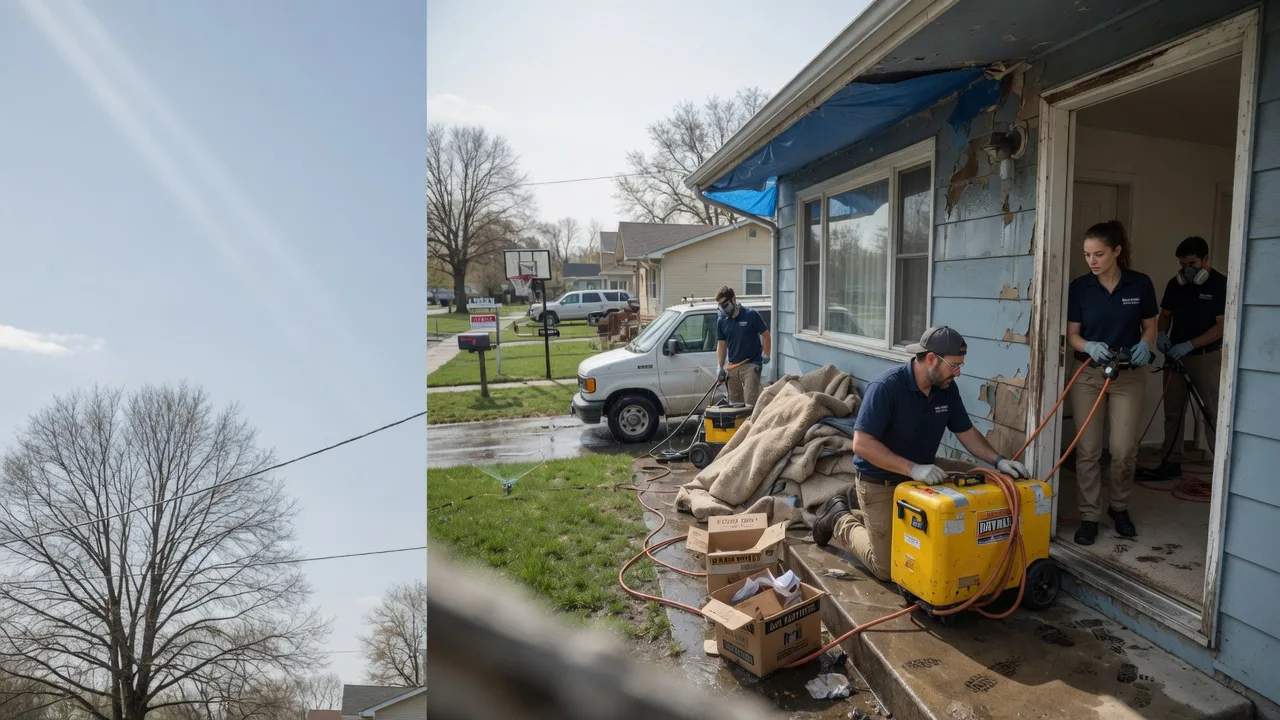 Basement Flood Cleanup in Graysville, PA near me